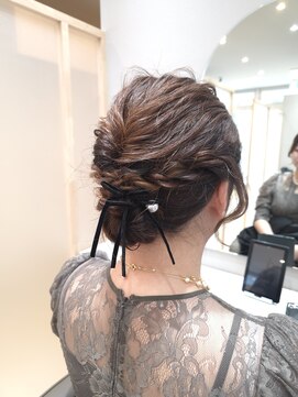 ジーナ 流山おおたかの森(Zina) ボブでも可愛くパーティーアレンジ☆