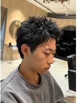 レボ 片町店(Revo) スパイキーショート×ピンパーマ