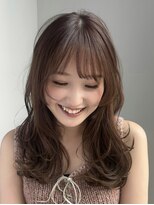 インセプション 銀座(INCEPTION) ミディアム・ロング/絶壁解消/前髪あり/20代/30代/面長