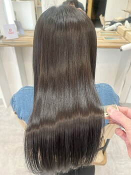 シーク(SeeK)の写真/《東和田/マンツーマン施術》髪質改善特化サロンで触りたくなるような潤いのある艶髪を体験して下さい