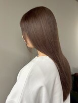 コタ 水戸(COHTA)&nbsp;レイヤーカットミルクティーベージュブリーチなしダブルカラー