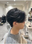 フェザーパーマ／ニュアンスパーマ／韓国マッシュ／我孫子/men's