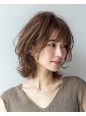 白髪ぼかし似合わせ大人ショート30代40代50代60代◎