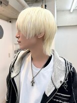 セルン(cerne) ウルフショートレイヤーウルフカットメンズウルフブリーチ