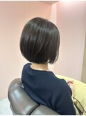 伸ばし途中でも綺麗にまとまる/オリーブで赤味を抑えたベージュ
