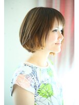 ココティエ (COCOTIER) ☆アシンメトリーボブ・ちょっとハイライト☆