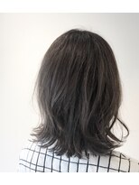 デザインフォーヘアー(De:sign for Hair) 【大人気】切りっぱなし×パールグレー