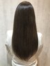 【風になびくキレイな髪に】職人技の縮毛矯正¥18150