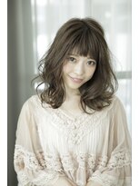 ルルディ バイ アフロディーテ銀座(luludi by APHRODITE)&nbsp;グレージュカラー/シルキーベージュ/斜めバング/銀座/髪質改善