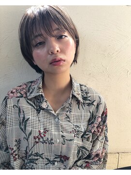 ベル 銀座並木通り店(Belle) 【大人可愛い小顔ショート】360°美シルエット*佐野 雄基