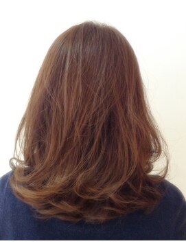 ダマーニ 表参道(DAMANI) 毛先パーマ。下ろした時も結んだ時も大人カワイイスタイル