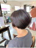 グラデーションショートボブ