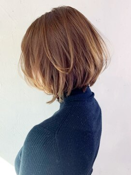 アイティー バイ アルバム 浦和店(IT by ALBUM) 秋色くすみベージュオリーブカラー_ba290463