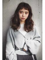 エイチツーオーアヴェダ 渋谷ヒカリエＳｈｉｎＱｓ店 クロードモネＨ２Ｏアヴェダ&nbsp;前髪パーマセミロング【渋谷/渋谷駅】