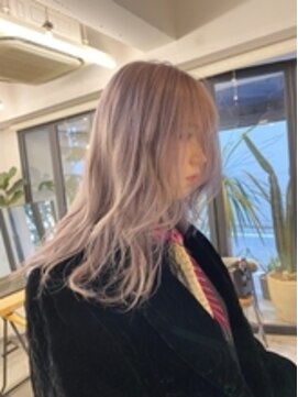 フラム 渋谷(flamme) 【flamme】アッシュブロンド