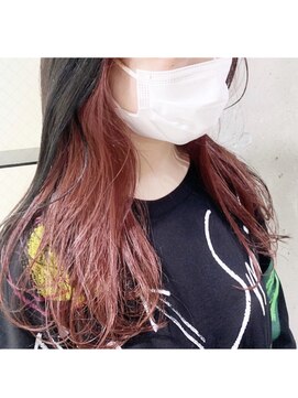 サロンドミルク 原宿(salon de MiLK) インナーチェリーレッド