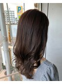 20代30代 韓国風 大人かわいいダークブラウン