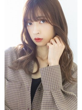 プライズ 池袋店(prize) 透けバングフェザーバングココアブラウン374