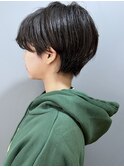 【morio池袋】綺麗でかっこいい黒髪ショート♪