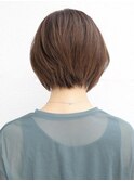 ショコラベージュショートボブ