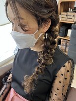 ラブリッシュ(LOVERICHE)&nbsp;前にもってくるあみおろしスタイル 【延山styling】