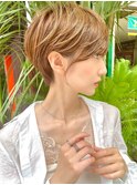 【渡辺】くびれショートマイナス5歳ショコラベージュが得意★