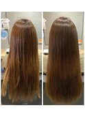 髪質改善ヘアエステ ×  ナチュラルシルキーロング