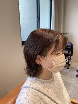 リーフヘアー(Leaf Hair) フェイスフレーミング＋レイヤースタイル