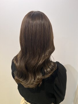 アドラーブル 万代店 (adorable) 【オリーブグレージュ 】【韓国風ヘア】10代20代30代