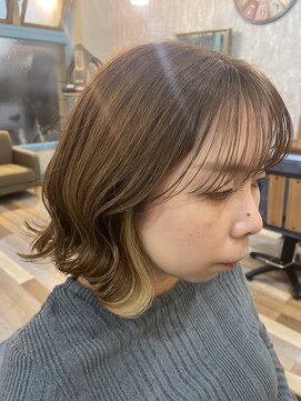 ヘアーズ ベリー 豊津店(hairs BERRY) #シースルーバング