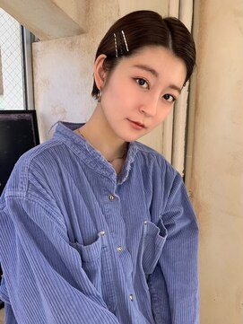 ニスル センター南店(NISURU） 似合わせカット/大人ガーリー/ダークアッシュ/着物/センター南