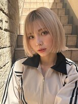 アース 取手店(HAIR&MAKE EARTH) フレンジボブ×ハイトーンボブ