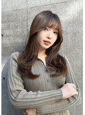 【経堂】セミロングレイヤー/レイヤー/フェイスレイヤー