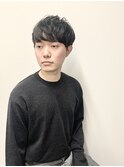 ２０代イケメンビジネスニュアンスパーマ【河原町】