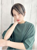 オティアプラスエヌ(OTTIA+n) 20代30代40代ミセスハイトーンアッシュショート＃914