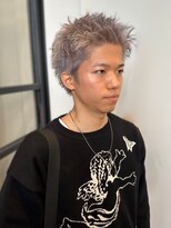 ヴヴ(Bub)&nbsp;pink ash/メンズショート　アッシュ　アップバング