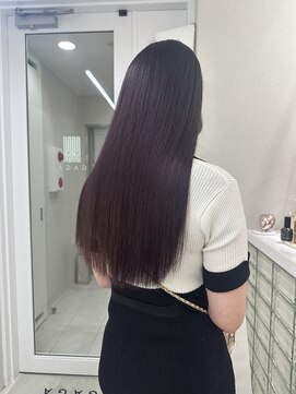 ガガ 心斎橋(GAGA) 美髪◎ピンクブラウン/エアリーロング/髪質改善/ハイトーン