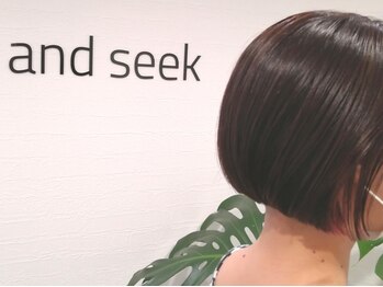 アンドシーク(and seek)の写真/《菜園》リフレッシュしたい…自分に合うスタイルを探したい…方にもおすすめ◎褒められスタイルをご提案！