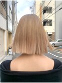ブロンドボブ[錦糸町/錦糸ブリーチ/錦糸町ハイトーン/派手髪]