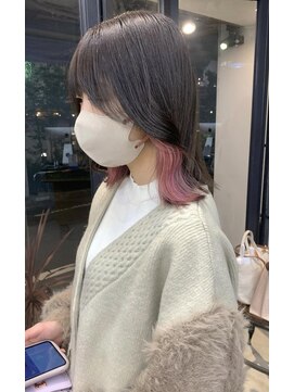 ワルム(warme) イヤリングカラー　ピンク