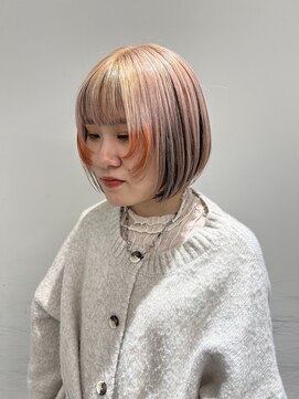 マーク 蕨西口(Marc) 個性派顔周りオレンジ