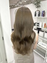 ジーナ 渋谷神南(Zina)&nbsp;『ダブルカラーで叶う！オリーブグレージュ』森川士音