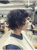 ショートパーマ/パーマ/ショートヘア