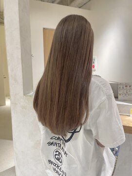 ニール 名古屋 伏見 丸の内(NEELU) 【Neelu_citron_hachi】ロング×ミルクティーベージュ