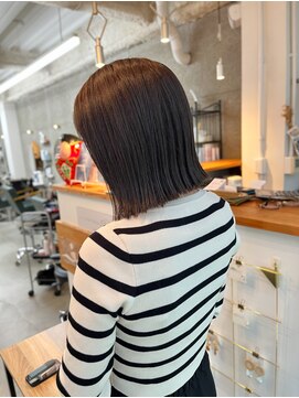 メルシー 福岡天神店(Merci) カーキグレージュ☆BOB Ayumi