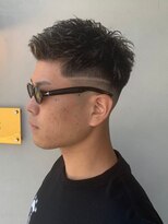 ソアー 新大阪(SOAR)&nbsp;男前爽やか短髪刈り上げラインバーバースタイル【新大阪】