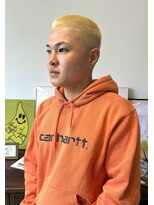 ヘアーアイストゥーレ(HAIR ICI TRE) メンズショート　フェードカット　ソフトモヒカン　担当佐藤　