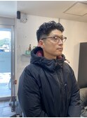 メンズフェードスキンフェードメンズパーマハードパーマビジネス
