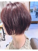 グッドライフヘアー(GOOD LIFE hair)&nbsp;『暖色カラーラベンダーピンク×くびれショート』