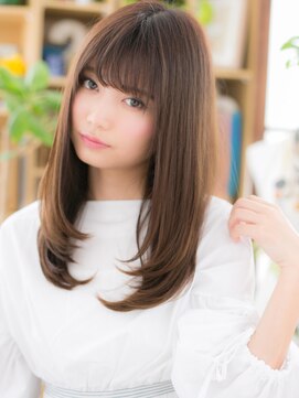 カバーヘアアンドスパ ブリス 浦和(COVER HAIR&SPA bliss) 大人かわいい外国人風レイヤーロングツヤ髪c6浦和20代30代40代